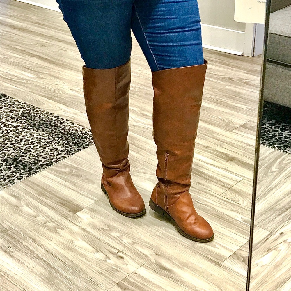 Torrid wide calf over the knee boot size 9